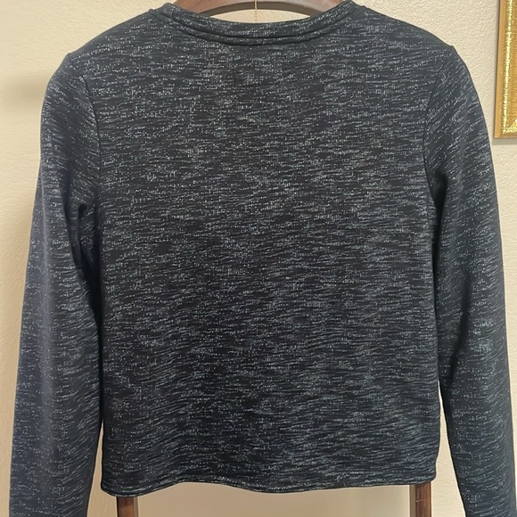 UpWest Black/Charcoal Heather Sweatshirt - Picture 5 of 6